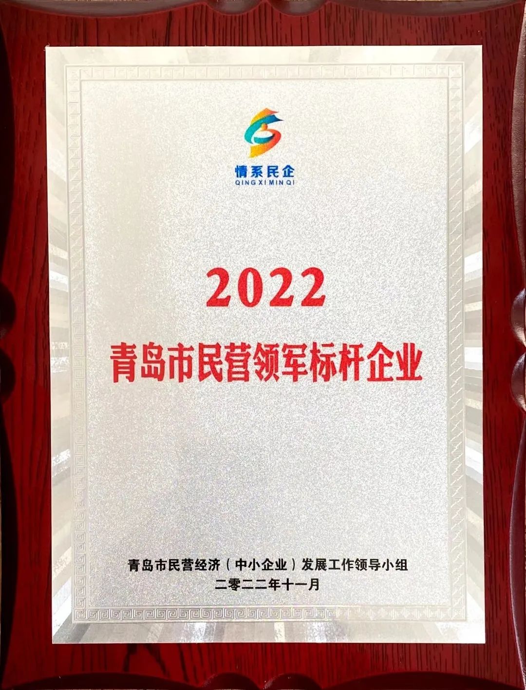 2022年度青島市民營領(lǐng)軍標桿企業(yè) 2022年度青島市民營領(lǐng)軍標桿企業(yè)